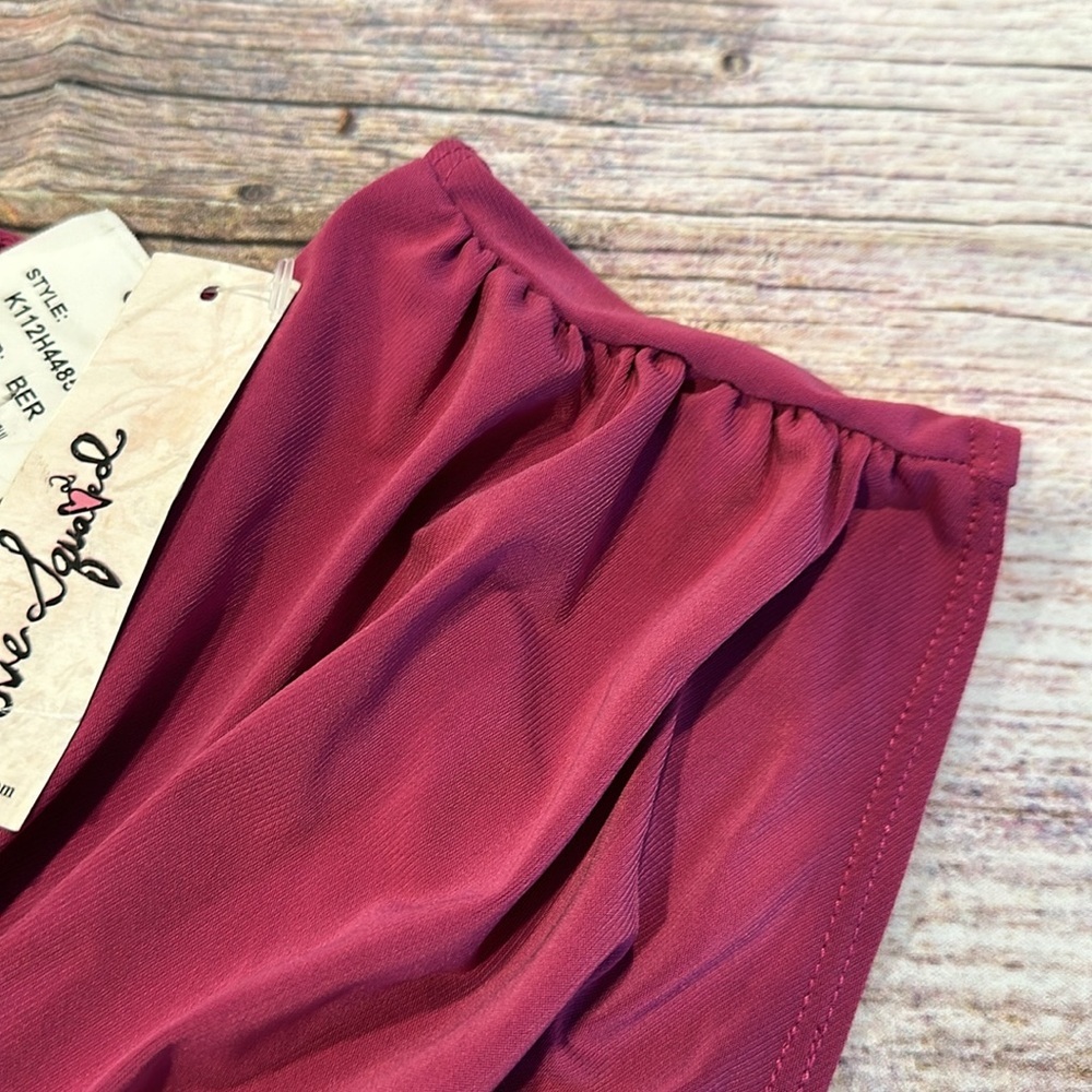 Love Squared • Berry Color Maxi Dress • Sz 2X • NWT! - Picture 4 of 15